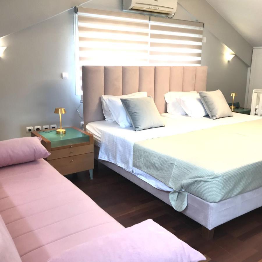 Beautiful Maisonette With A View To The Mountains And The Sea Agia Marina  Екстериор снимка