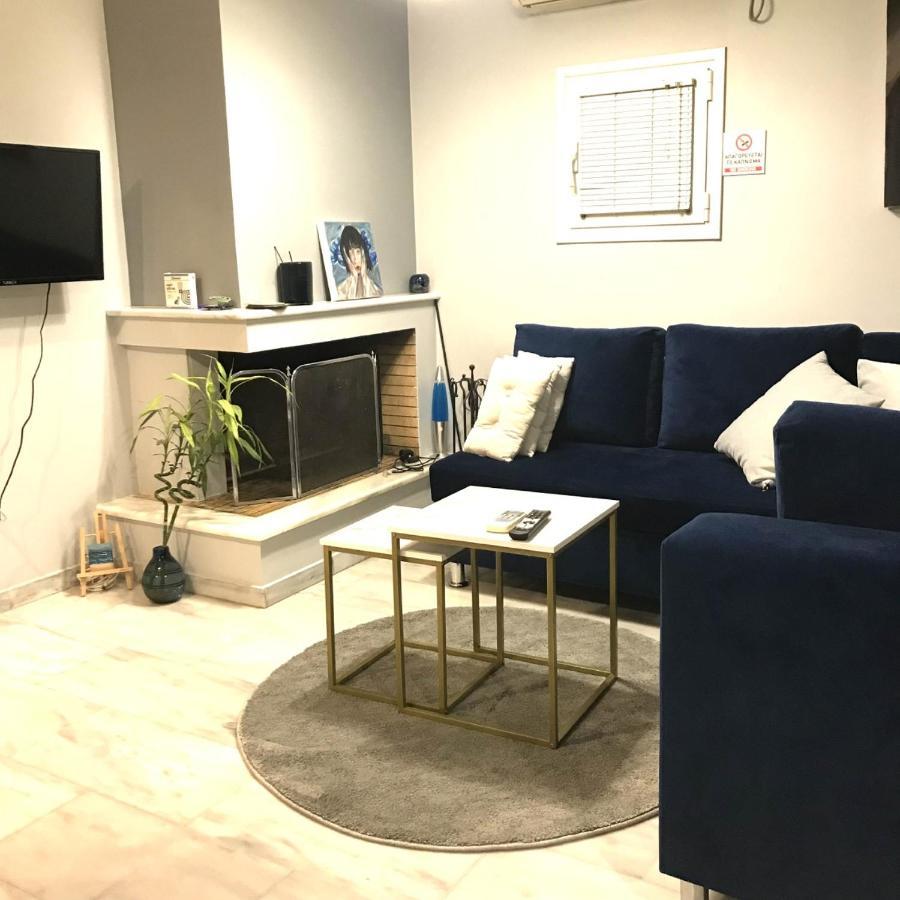 Beautiful Maisonette With A View To The Mountains And The Sea Agia Marina  Екстериор снимка