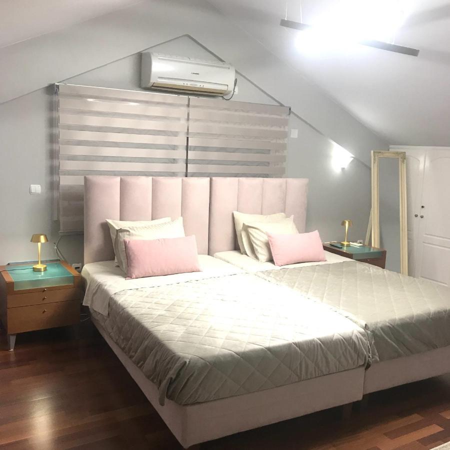 Beautiful Maisonette With A View To The Mountains And The Sea Agia Marina  Екстериор снимка