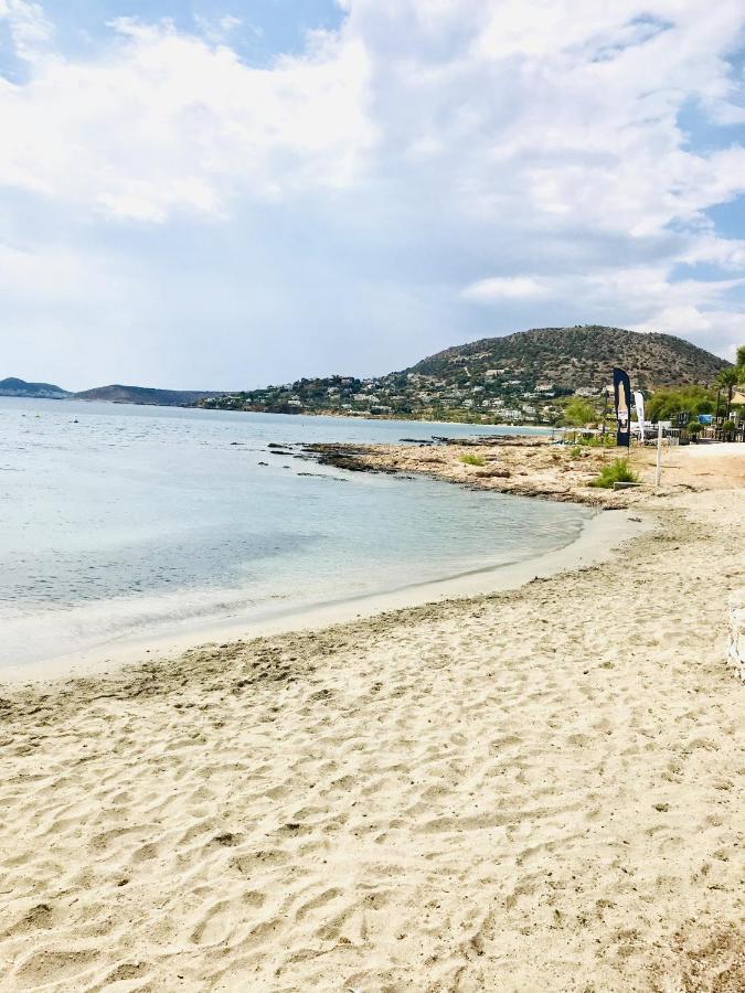 Beautiful Maisonette With A View To The Mountains And The Sea Agia Marina  Екстериор снимка