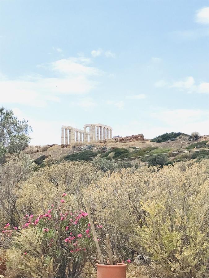 Beautiful Maisonette With A View To The Mountains And The Sea Agia Marina  Екстериор снимка
